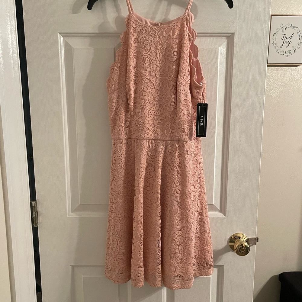 MEDIUM A. BYER DRESS, SHADE: BLUSH